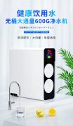 广东会大流量水器600G家用直饮自来水过滤器智能RO净水机准备投入市场